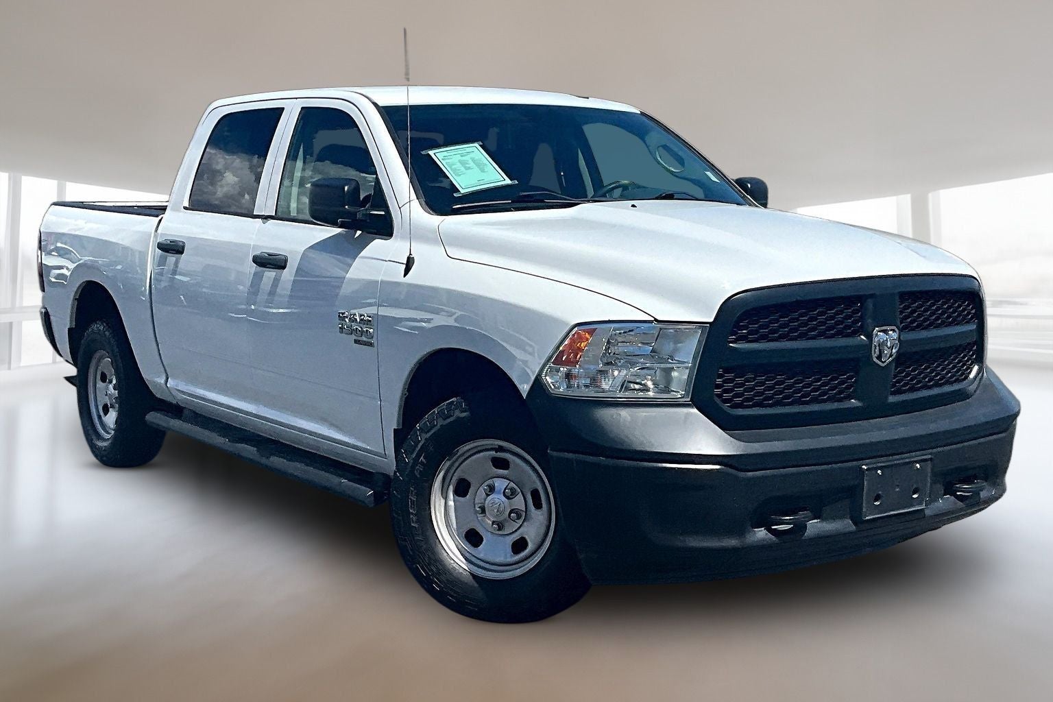 2020 RAM 1500 Classic Tradesman in Bright White Clearcoat — front three-quarter view