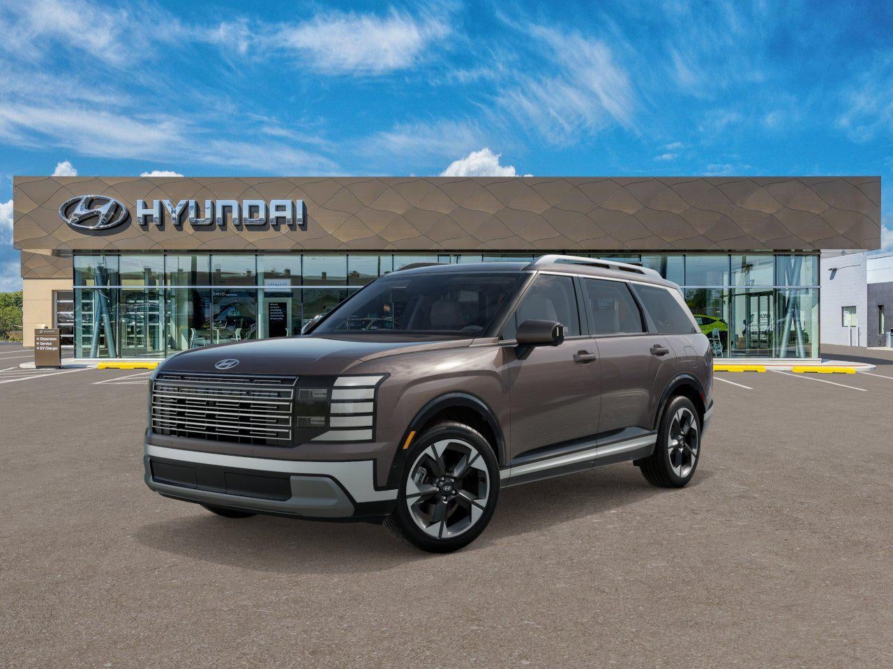 2026 Hyundai PALISADE Limited AWD in Pearl — front three-quarter view